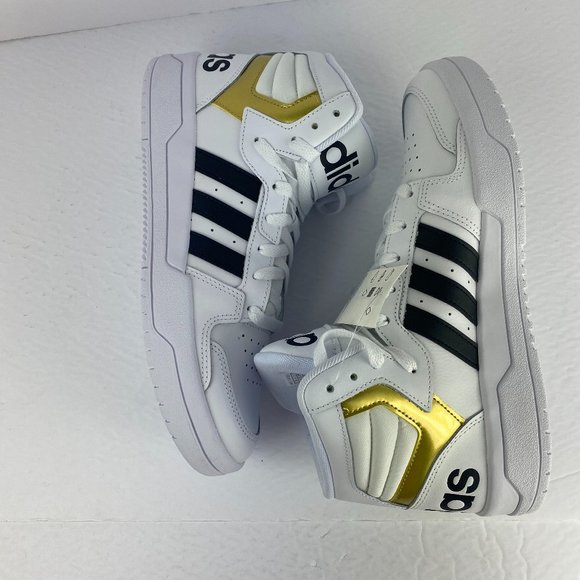 [FY4284] Adidas Entrap Mid Cloud White/Core Black - Picture 5 of 11